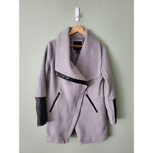 Grey and black fall jacket size large